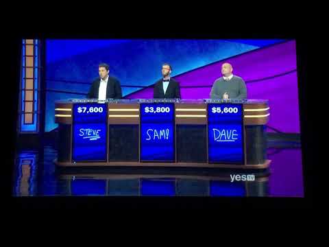 Double Jeopardy, Steve Moulds Day 3 -  2nd Daily Double (10/30/19)