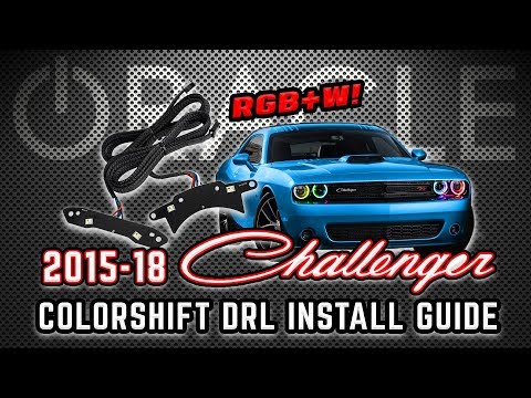 2015-2018 Dodge Challenger RGB+W DRL Replacement Kit - ORACLE Lighting