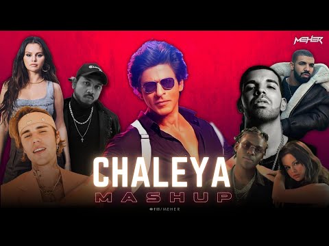Chaleya - Mashup (MEHER) | Shah Rukh Khan | Selena Gomez | Justin Bieber | Rema | Drake | King