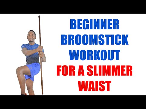 20 Minute FULL BODY BROOMSTICK WORKOUT to Sculpt Your Dream Body