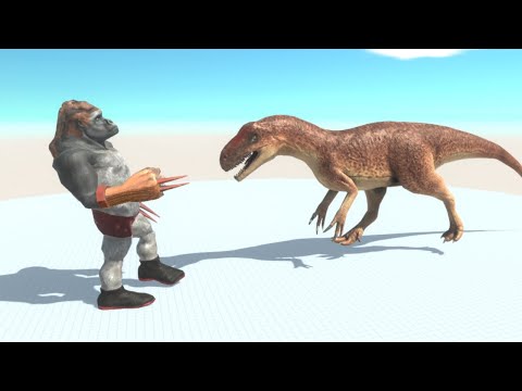 WOLVERILLA vs SAME SIZE EVERY UNIT - Animal Revolt Battle Simulator