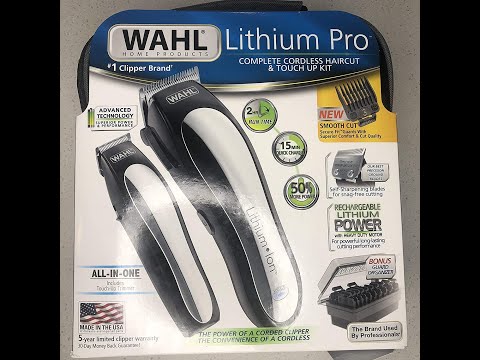 WAHL LITHIUM PRO CORDLESS HAIRCUTTING KIT, Product...