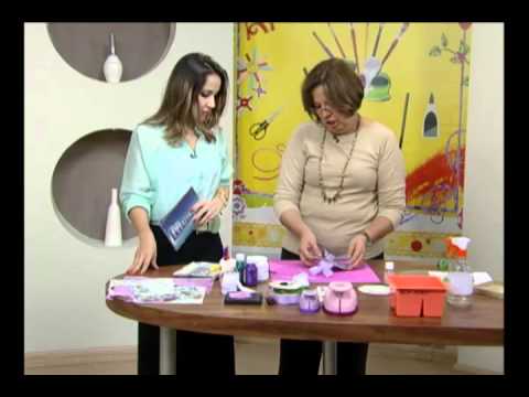 Mulher.com 25/10/2011 - Decoração em CD Scrapdecor