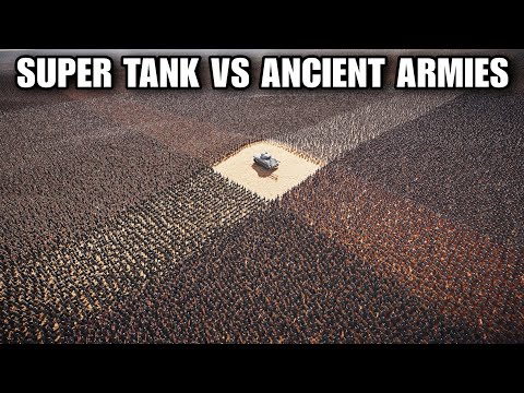 CAN 1 SUPER TANK DESTROY 2 MILLION ANCIENT ARMY? | Ultimate Epic Battle Simulator 2 | UEBS 2