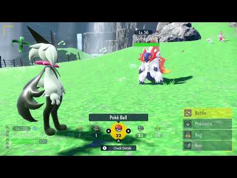 Catching Slither Wing in Pokemon Scarlet