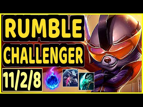 BEANSU (RUMBLE) - 11/2/8 KDA CHALLENGER GAMEPLAY - EUW