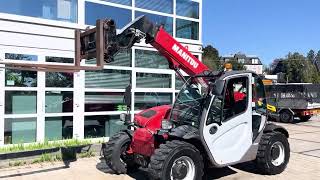 Manitou MT 625 T Comfort Serie 2-E3 Verrijker + Bak + palletfork telehandler | Image 4 - Machineryline