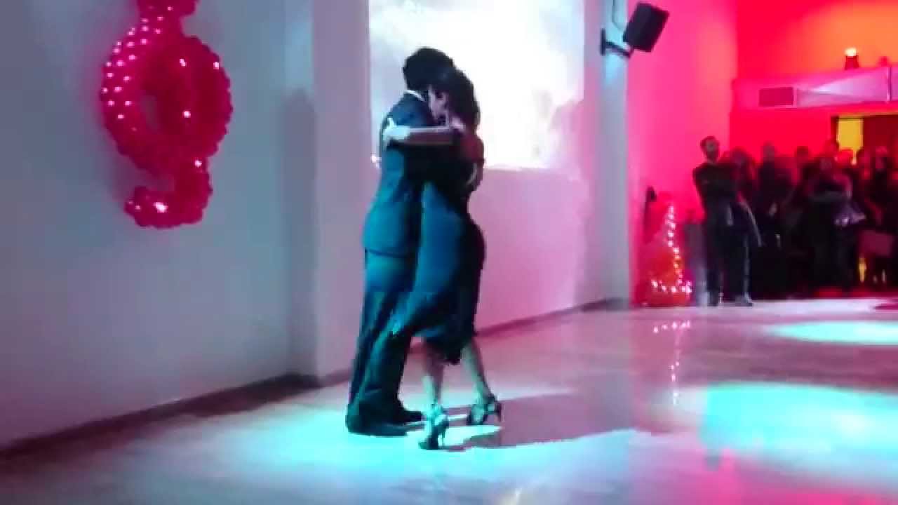Yailet Suarez y Julio Alvarez. Milonga