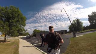 New Holstein, WI cop watched too many Westerns...