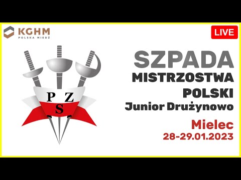 p.5-żółta - Drużynowe Mistrzostwa Polski Juniorów w Szpadzie - Mielec 29.01.2023