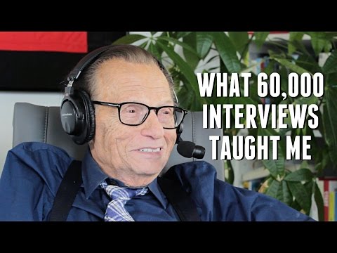 , title : 'Larry King on What 60,000 Interviews taught him with Lewis Howes'