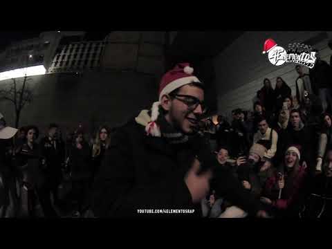 JUAN SNK VS NUGEM [OCTAVOS] - CRHISTMAS BATTLES 2018 | 4 ELEMENTOS |