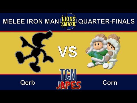 TCNJapes 2 SSBM Iron Man - Corn vs. Qerb - Quarter-Finals