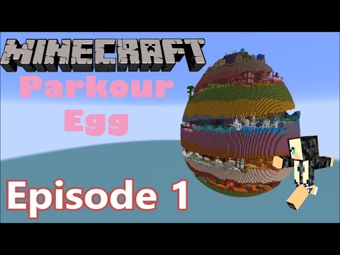 INSANE Parkour Egg Map in Minecraft!!