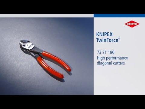 KNIPEX TwinForce® High Performance Diagonal Cutters video