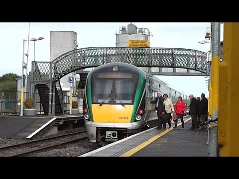 IE 22000 Class ICR Train number 22319 - Tullamore Station, Offaly