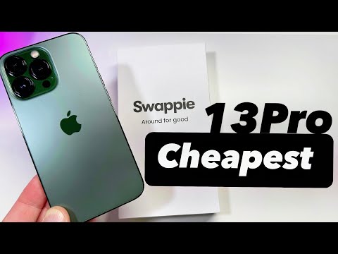 Unboxing the iPhone 13 Pro Alpine Green from Swappie