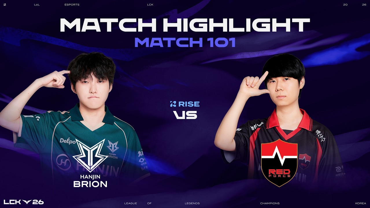 BRO vs NS | 매치 101 하이라이트 | 2026 LCK