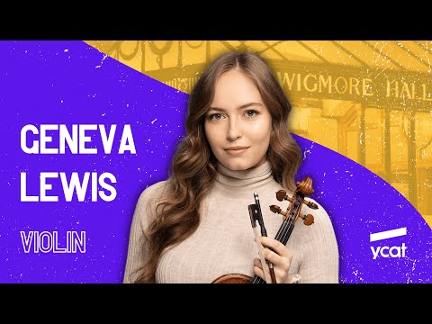 Geneva Lewis - Brahms: Violin Sonata no.3 in D minor Op 108