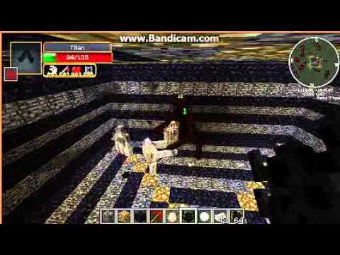 Mob Battle Iron Golem vs Ender Titan