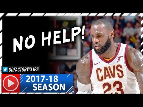 LeBron James Full Highlights vs Magic (2017.10.21) - 22 Pts, NO HELP!