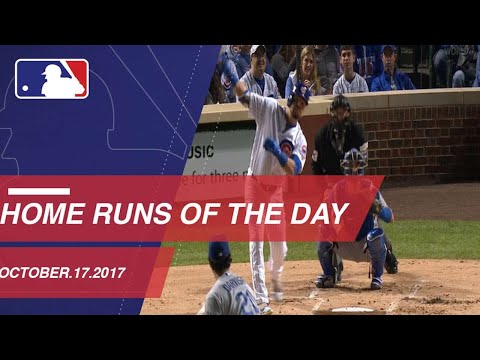 Check out all the homers around the Majors: 10/17/17