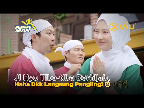 Ji Hyo Tiba-tiba Berhijab, Haha Dkk Langsung Pangling! 😆 | Running Man EP719