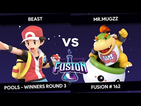 Fusion #162 - Beast (Pokemon Trainer) vs Mr.Mugzz (Bowser Jr.) - Pools - Winners Round 3