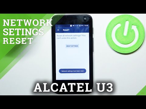 How to Reset Network Settings on ALCATEL U3 – Restore Network Settings