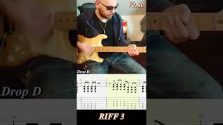 Soul On Fire - Godsmack GUITAR TUTORIAL EZ Guitar1 #short