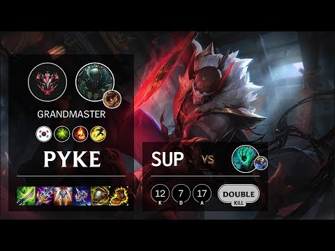 Pyke Support vs Thresh - KR Grandmaster Patch 10.6
