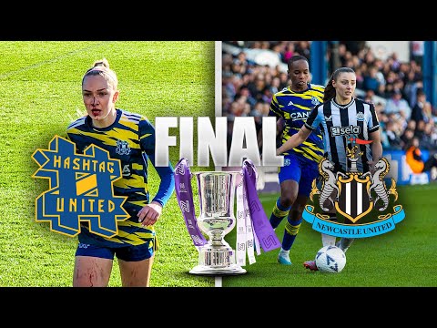 HASHTAG UNITED VS NEWCASTLE UNITED FOR FAWNL CUP CHAMPIONS?!  | Women's Football VLOG #18 23/24