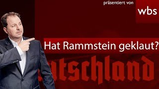 Rammstein: Teile von &quot;Deutschland&quot; geklaut? Was gilt rechtlich? | RA Christian Solmecke