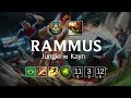 Rammus Jungle vs Kayn - BR Challenger Patch 8.15