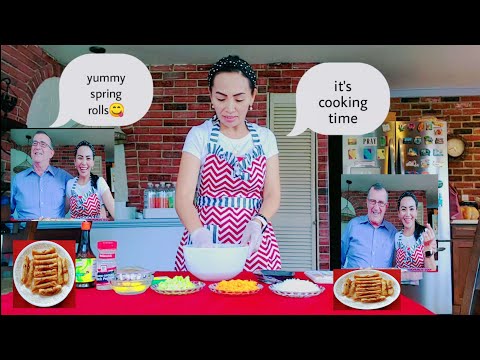 HOW TO MAKE AND COOK DELICIOUS AND CRISPY SPRING ROLLS