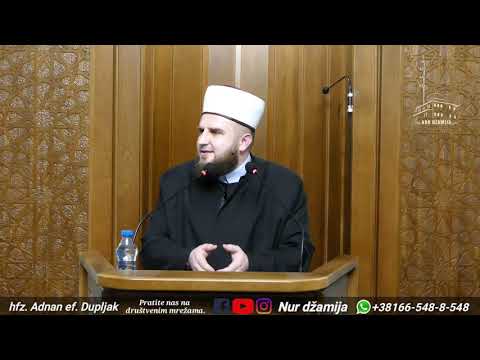 Odabir Alije r.a., za halifu  6. dio - hfz. Adnan ef. Dupljak