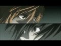 Death Note HD Light And L Tennis Match