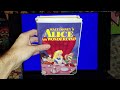 Rewinding A VHS Alice In Wonderland 1988 VHS Version 2