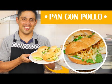 PAN CON POLLO a nuestro estilo / Cositaz Ricaz