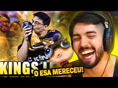 JUKES REACT BRONZIOCRE - O FIM DA MAIOR MALDIÇÃO DO LEAGUE OF LEGENDS | KINGS LENDAS
