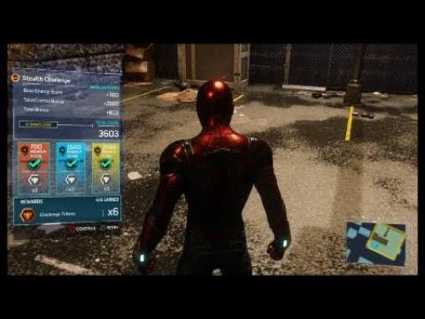 Spider-Man Ps4 Stealth Challenge