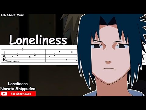 Naruto Shippuden OST - Loneliness (Kodoku) Guitar Tutorial Video