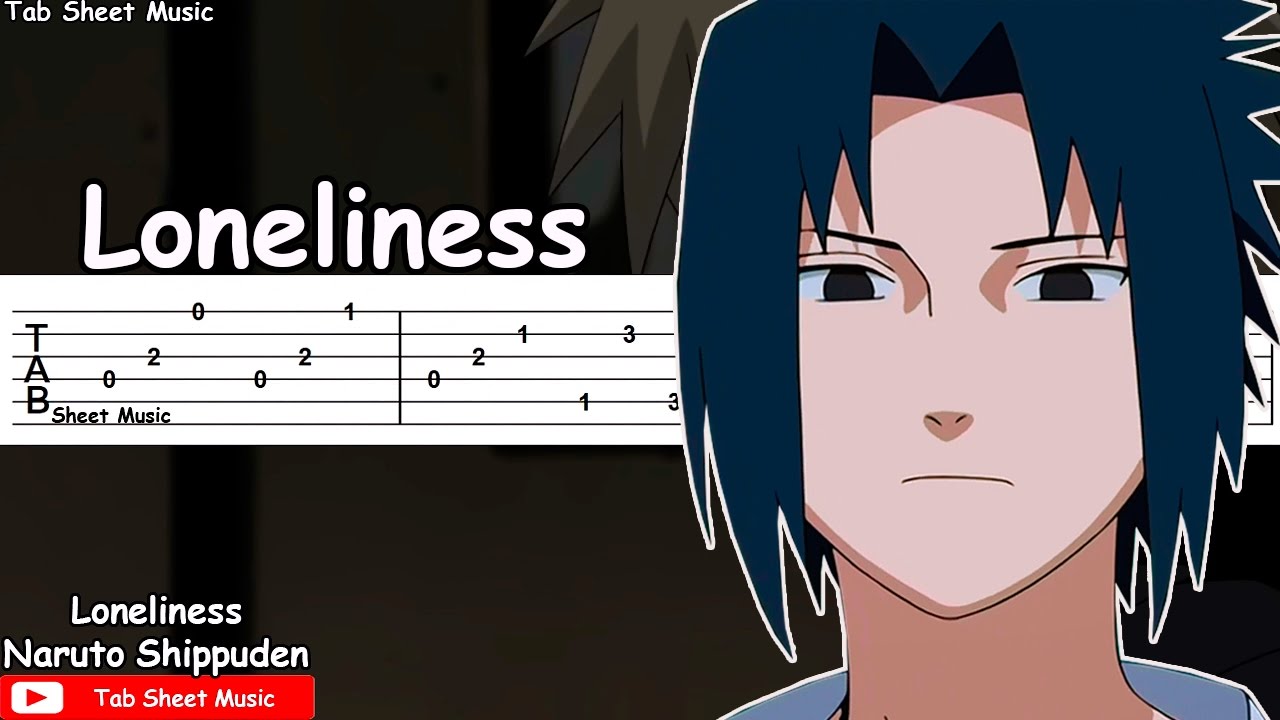 Naruto Shippuden OST - Loneliness (Kodoku) Guitar Tutorial