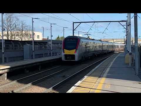 Class 745 departing Tottenham Hale