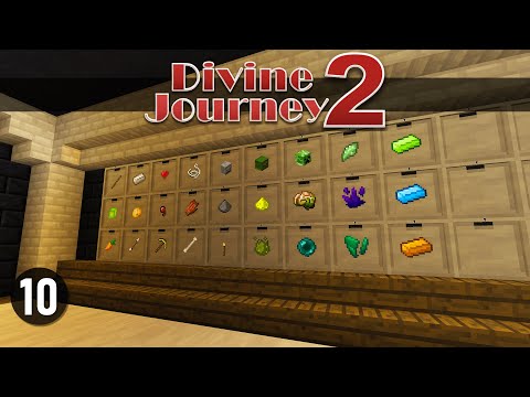 Divine Journey 2: Ep10 - Mob Farm, Thermal Expansion & Item Conduits! Modded Minecraft