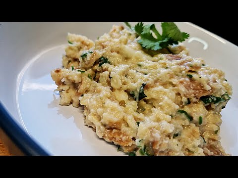 The COMFORT Side Dish I Always Cook.Garlic and Coriander Açorda