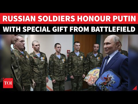Putin Receives SACRED Birthday Gift From Russian Soldiers Injured In Ukraine War I Watch