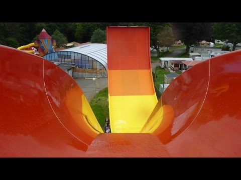Half-Pipe "Turbolance" :: Reifenrutsche | Camping Franceloc L'hirondelle Oteppe