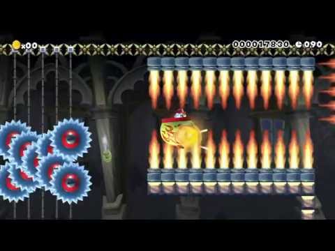 無実証明(炎のシューティング第2弾!) by KENJ5トーマスa - SUPER MARIO MAKER - No Commentary 一 1AJ