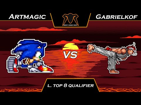 Monte Sunday Series Losers Top 8 Qualifier - Artmagic(Sonic) Vs. Gabrielkof(Ryu)